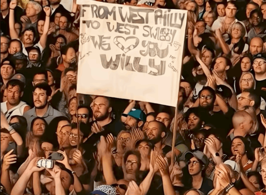 El último concierto de Will Smith se ha saldado con un enorme éxito de público. De público hecho con IA